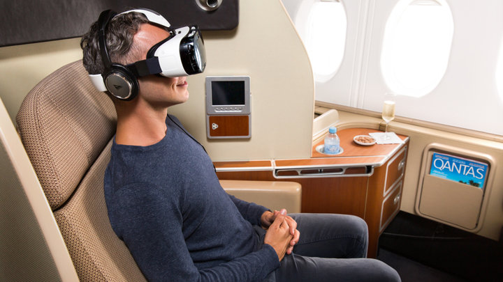 VR 上天，英国航空公司让头等舱乘客体验虚拟现实娱乐设备