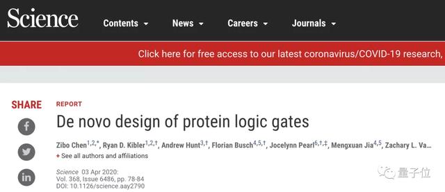 真“碳基电路”：用蛋白质逻辑门把细胞变成计算机