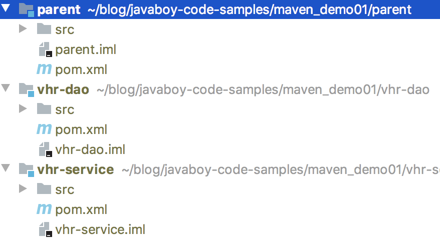 闲扯Maven项目代码组织形式
